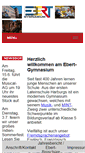 Mobile Screenshot of ebert-gymnasium.de